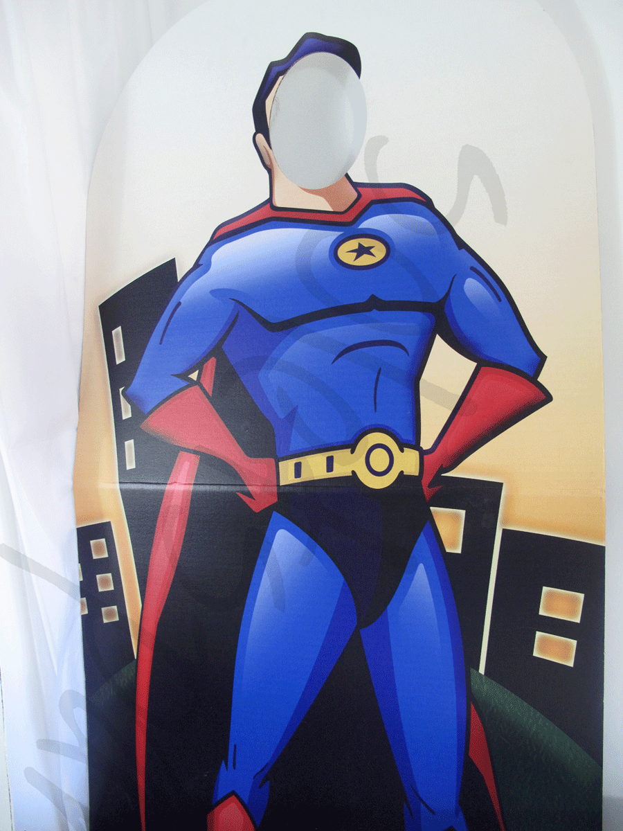 Cardboard Cutout Decoration So Lets Party