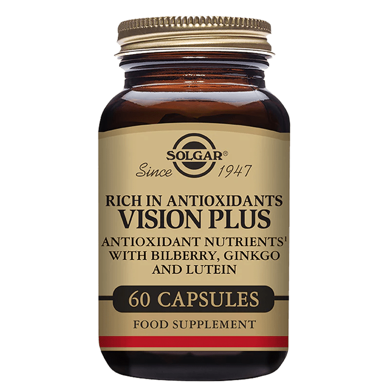 Vision Plus Vegetable Capsules Pack of 60 Solgar