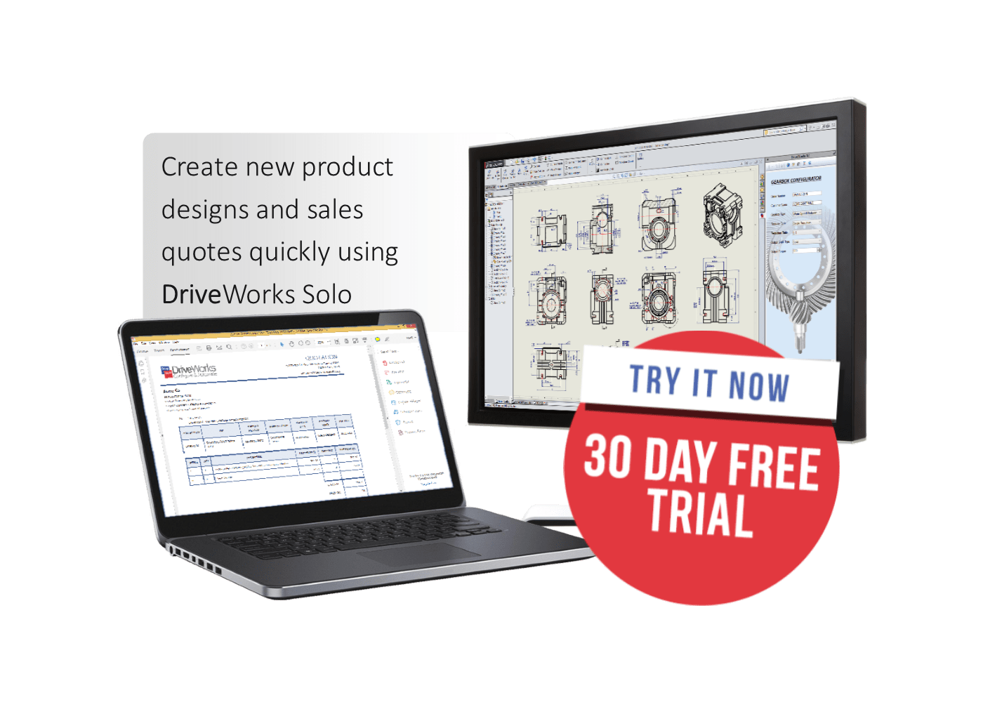 Prueba gratis DRIVEWORKS Solo durante 30 dias SolidBI