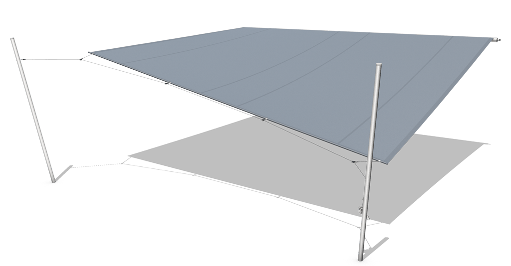 Soliday XS (semiautomatique) Soliday Voiles d'ombrage enroulables