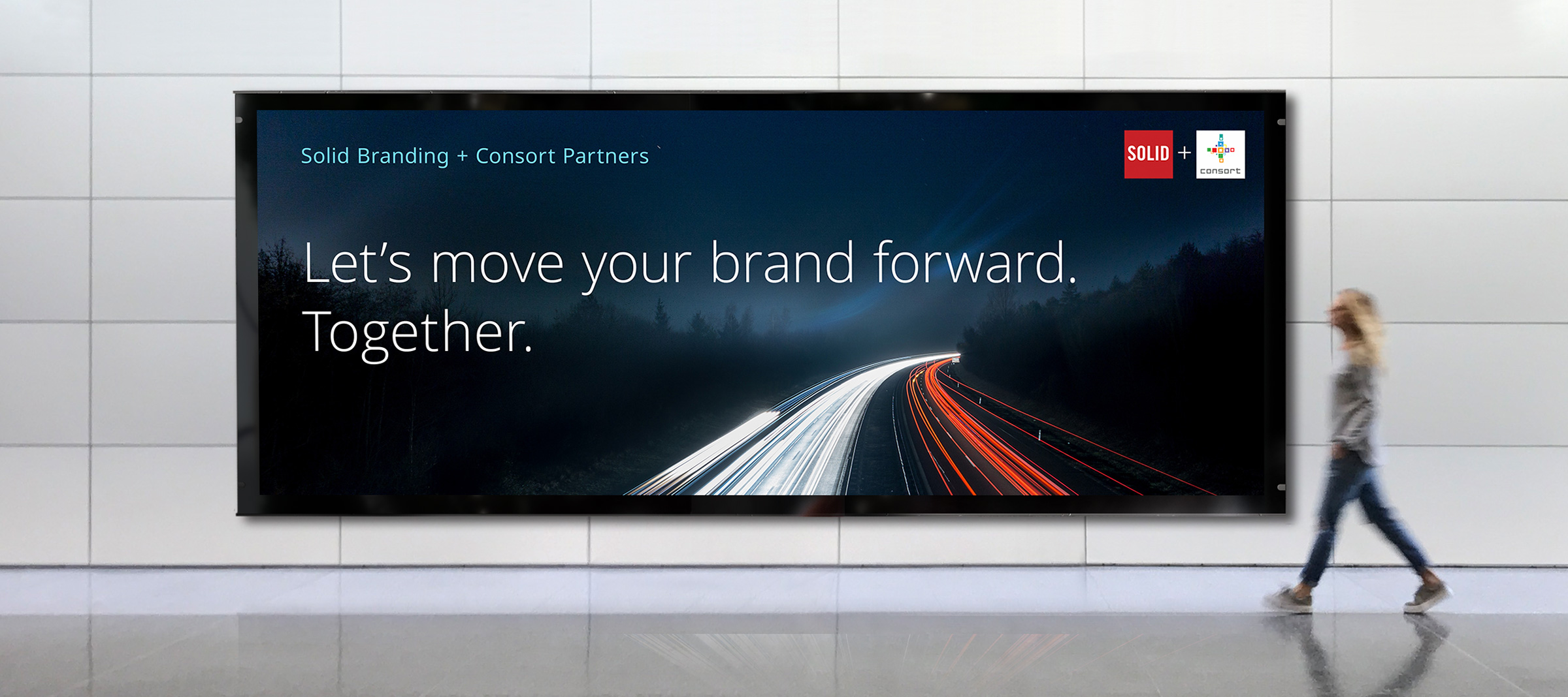 Solid teams up with Consort Partners. Solid Branding