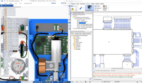 Wiring Design | Electrical Circuit | Schematics | Solid Edge
