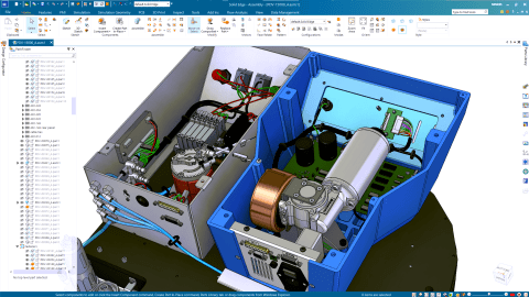 Wiring Design | Electrical Circuit | Schematics | Solid Edge