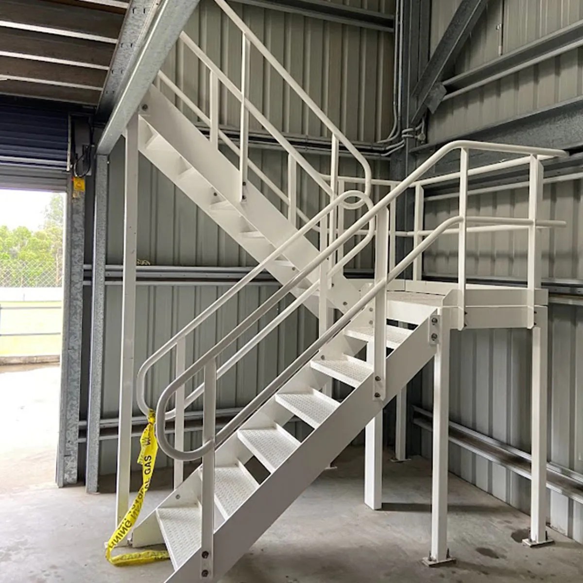 Staircases for Self Storage Facility - Solid Engineering