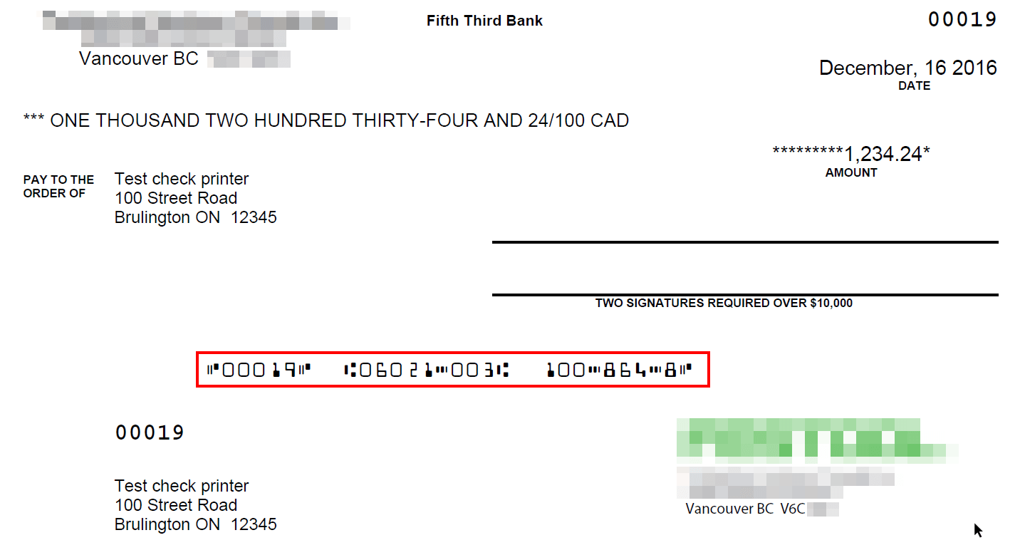 micr font for checks