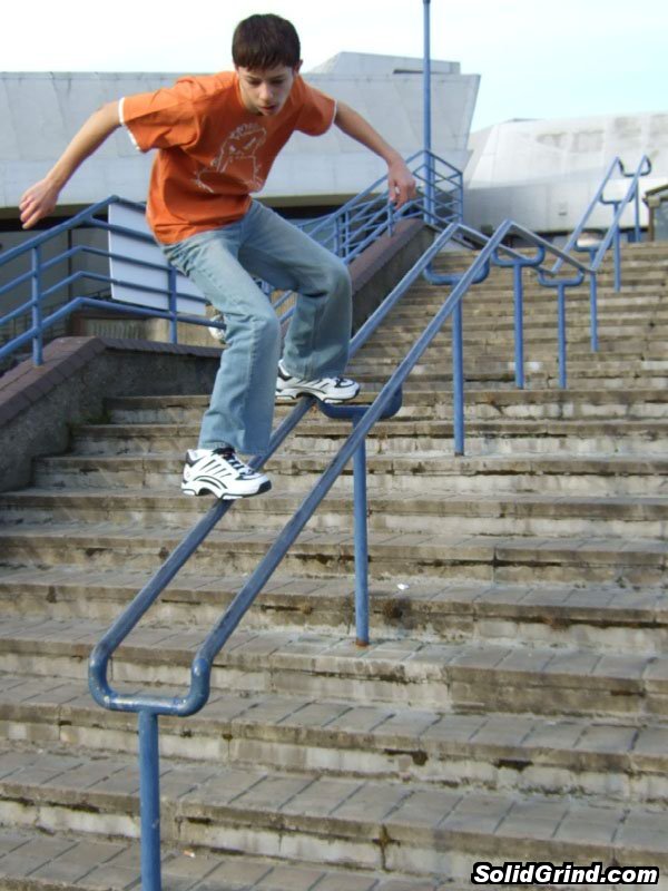 .oO(Solid Grind Soap Shoes Photos Stuart Pickston sliding the