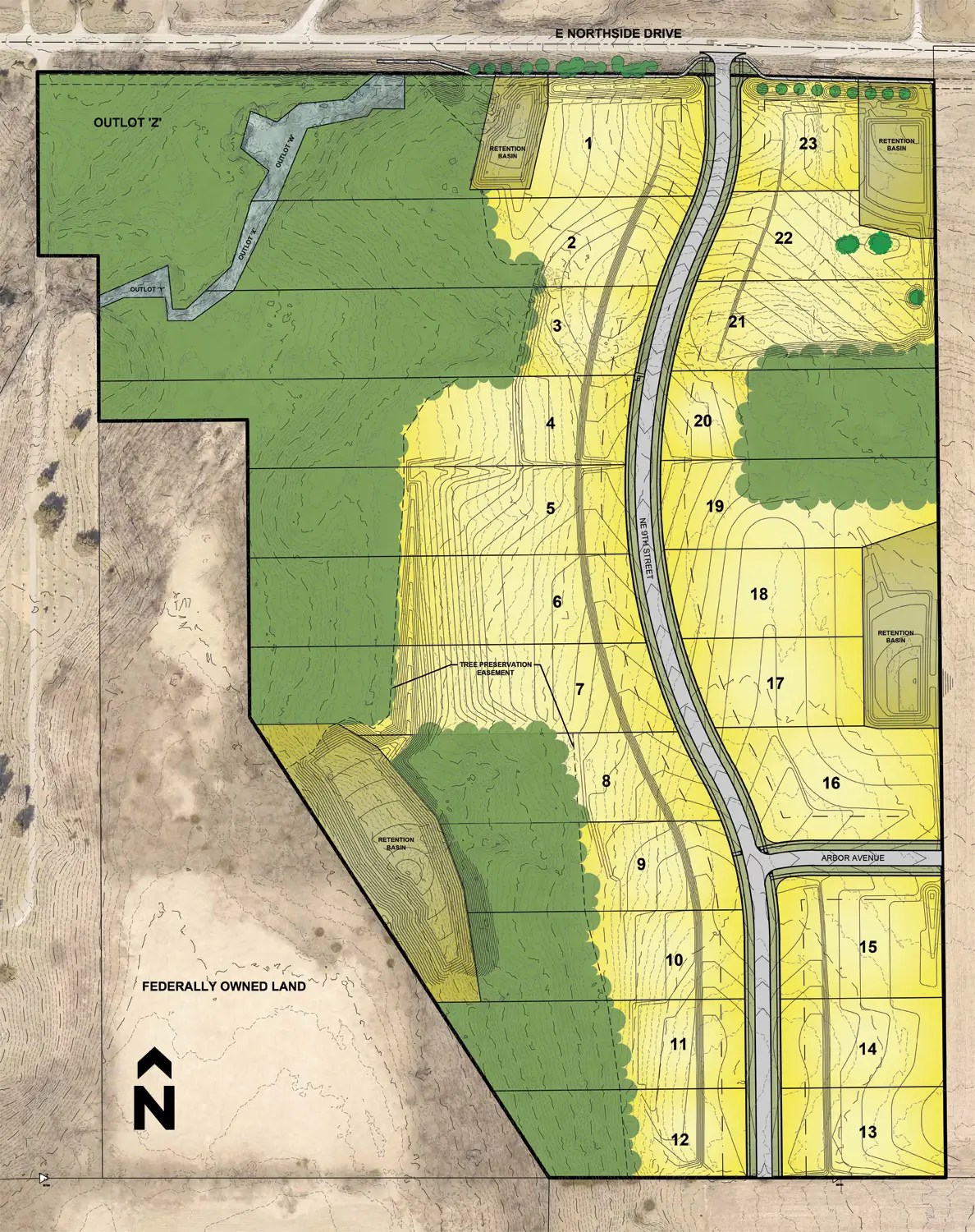 Big Creek Ridge Polk City, Iowa Solid Ground Iowa Lots for Sale