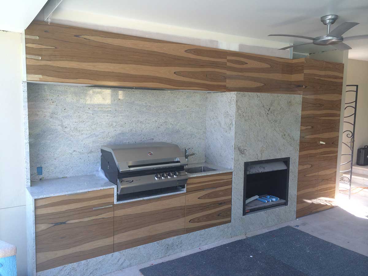 Solid Joinery Outdoor BBQ unit