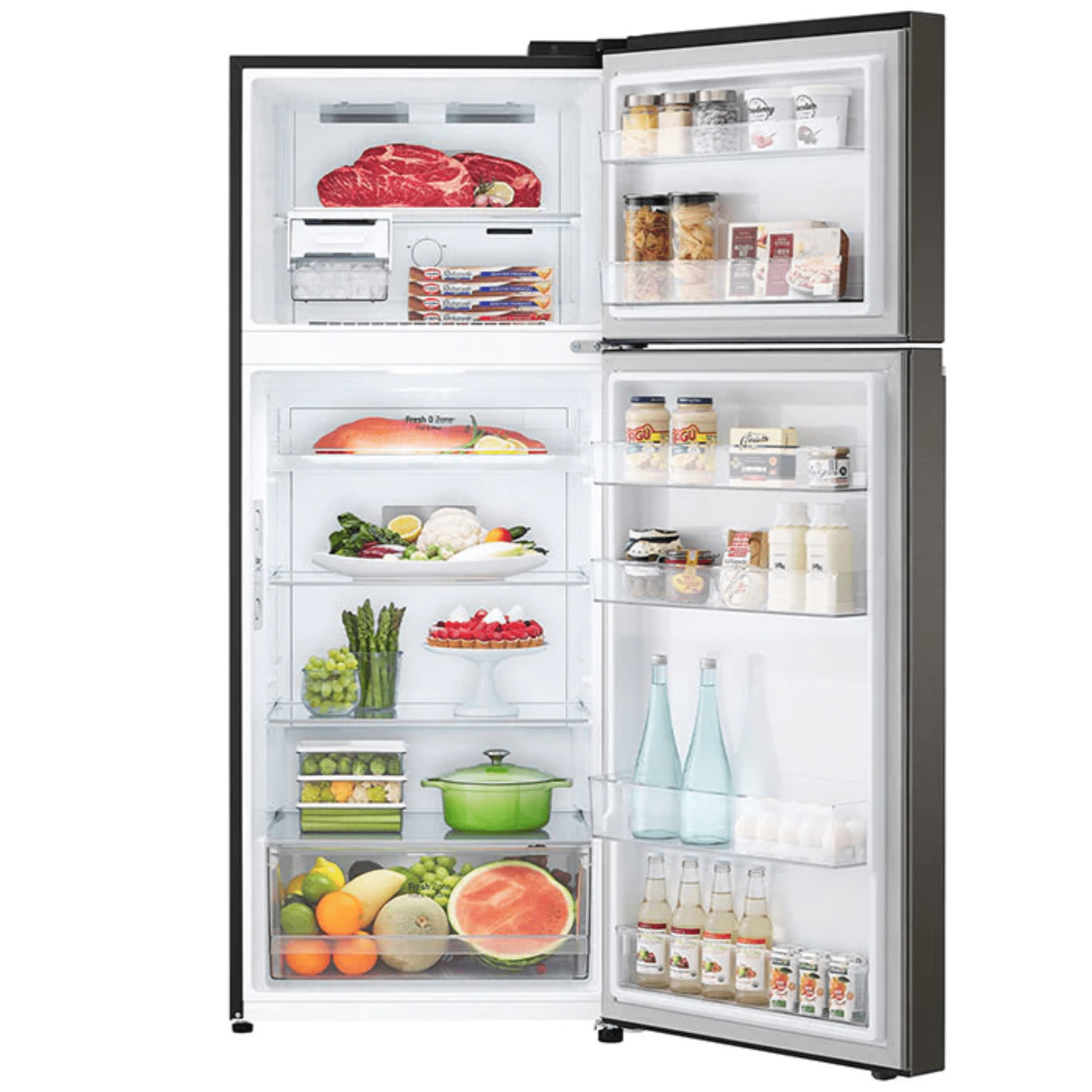 LG RVTB149BS DOUBLE DOOR REFRIGERATOR 14CF Solidmark