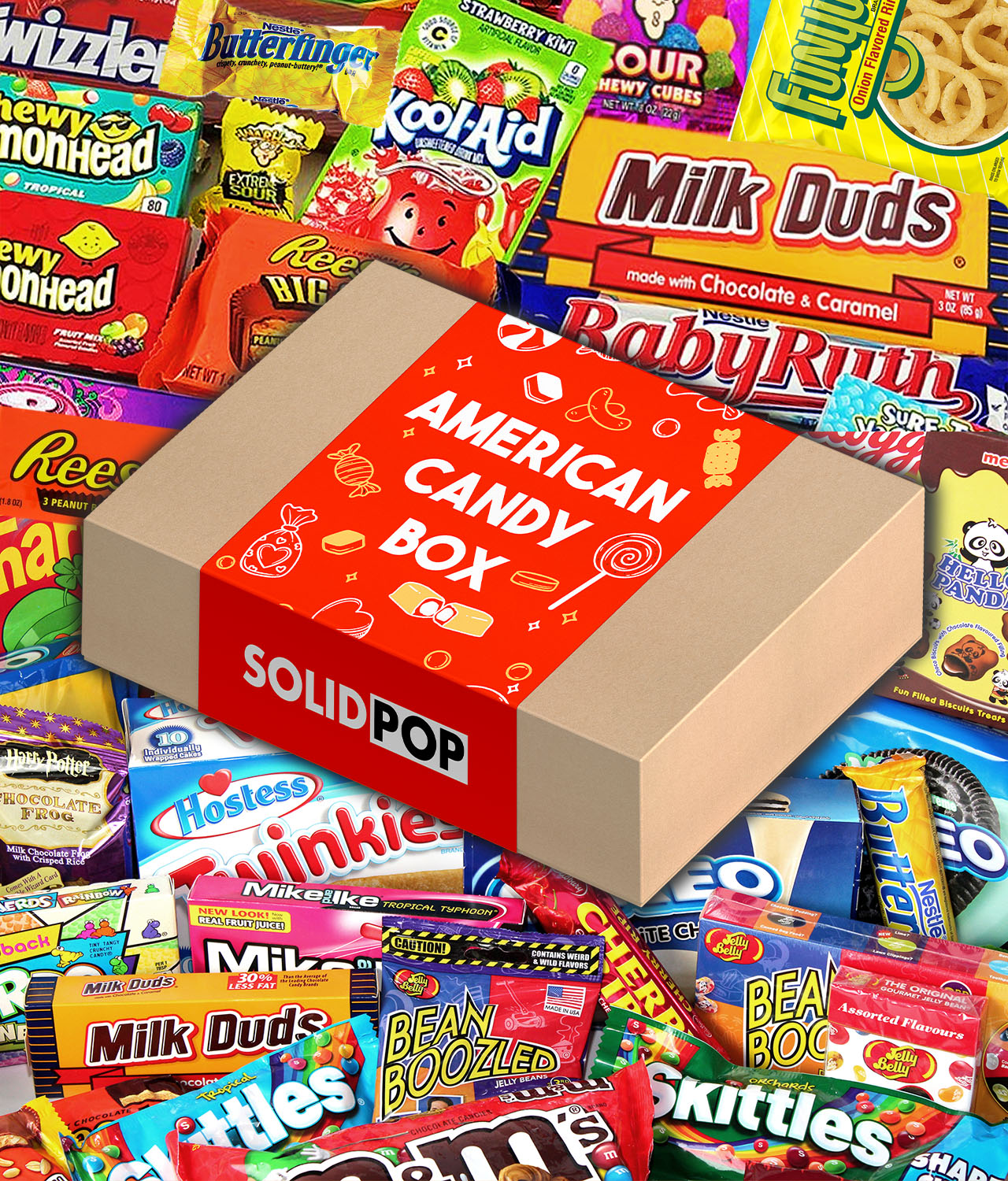 Buy American Candy and Snacks Mystery Box • SOLIDPOP