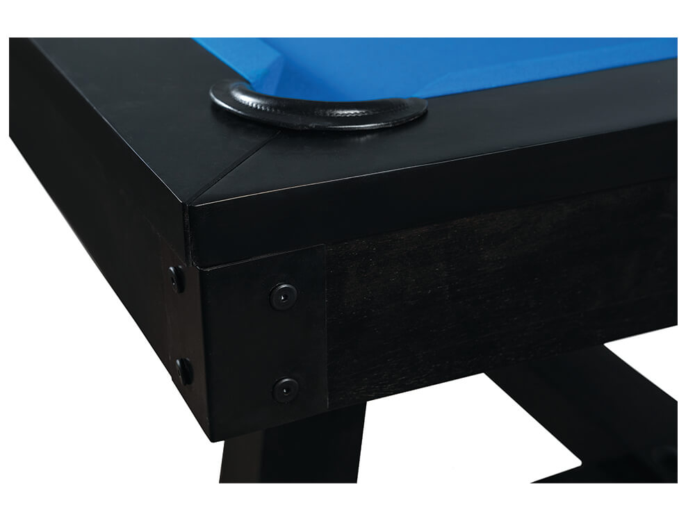 Black Diamond Pool Table 8’ SolidsnStripes