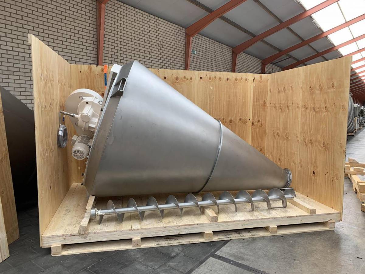 Foeth’s brand new conical mixers sold to Brazil & Africa Solids