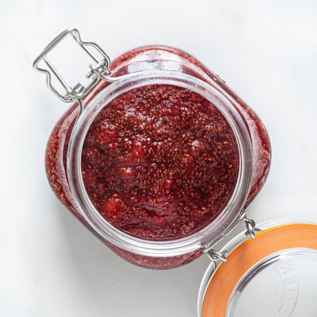 Easy Chia Seed JamTHE perfect jam for your baby Solid Start