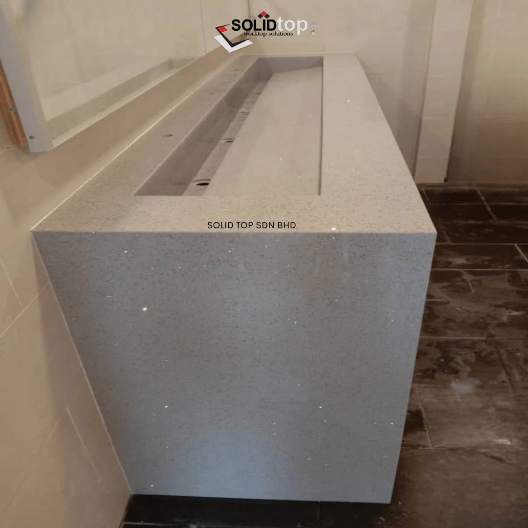 Light Grey Quartz Subang Solid Top Sdn Bhd