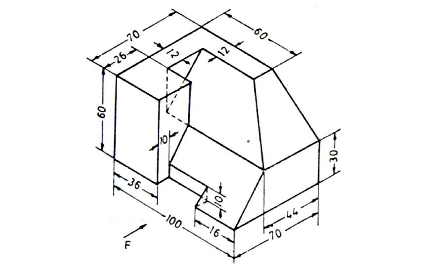 3D Base Block Design SolidWorks Tutorial for Beginners Exercise 8