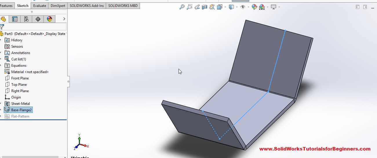 SolidWorks Sheet Metal Tutorials_Free Step by Step Guide for Beginners