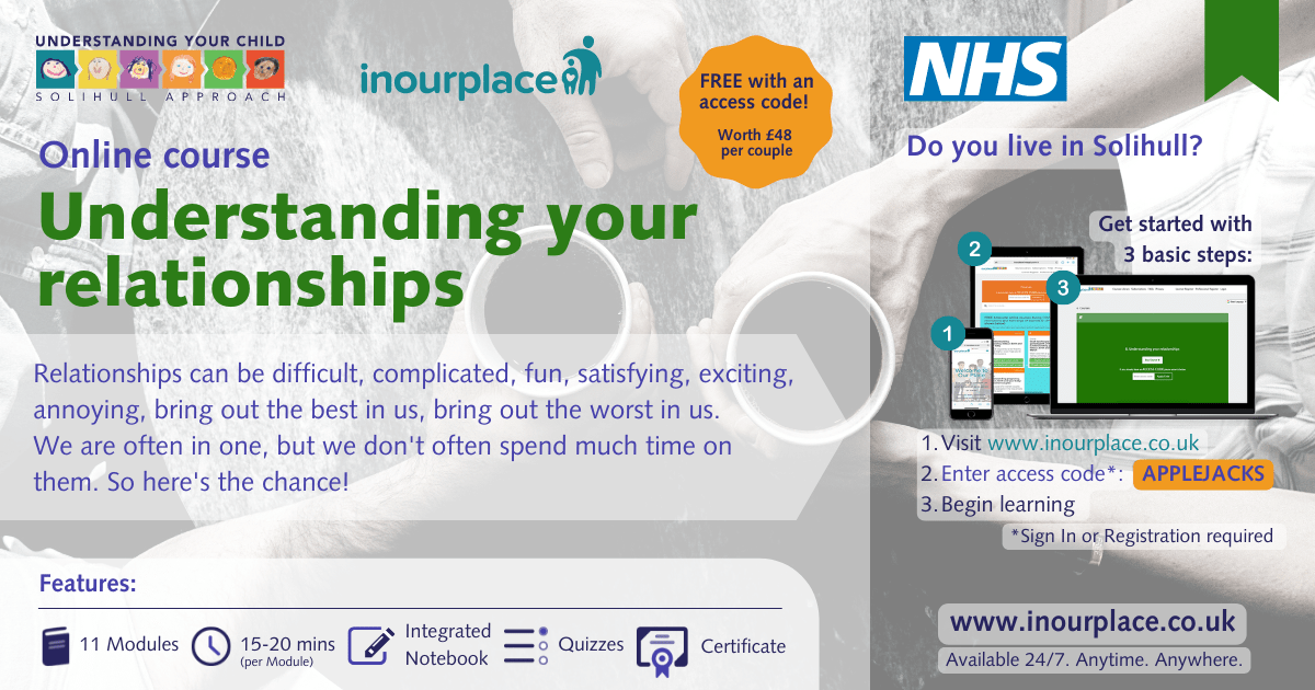 Online Courses Solihull Solihull Approach Parenting