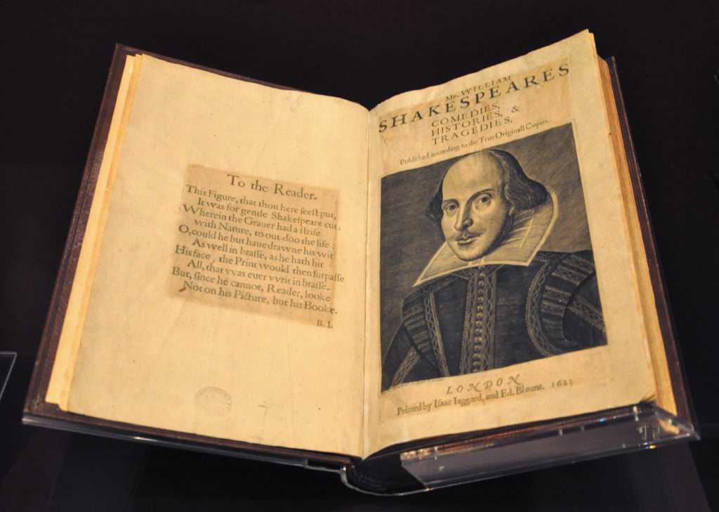 Famous Shakespeare book on display in Birmingham to mark the Bard's