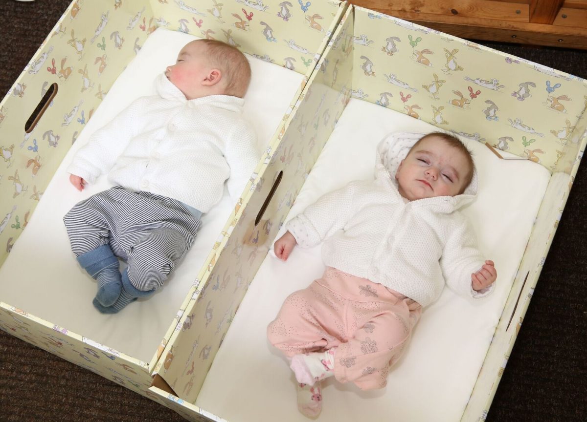 Solihull mums offered baby boxes to help cut cot death The Solihull