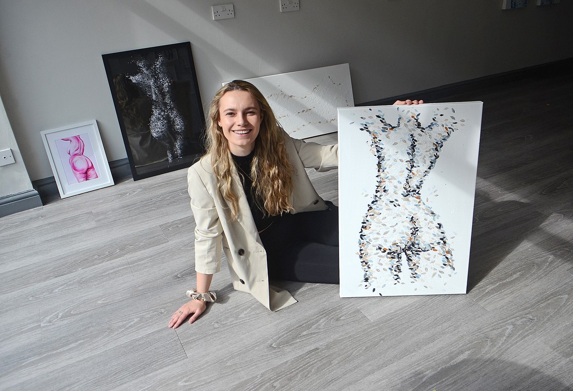 Artist rediscovered passion after being made redundant is set to open