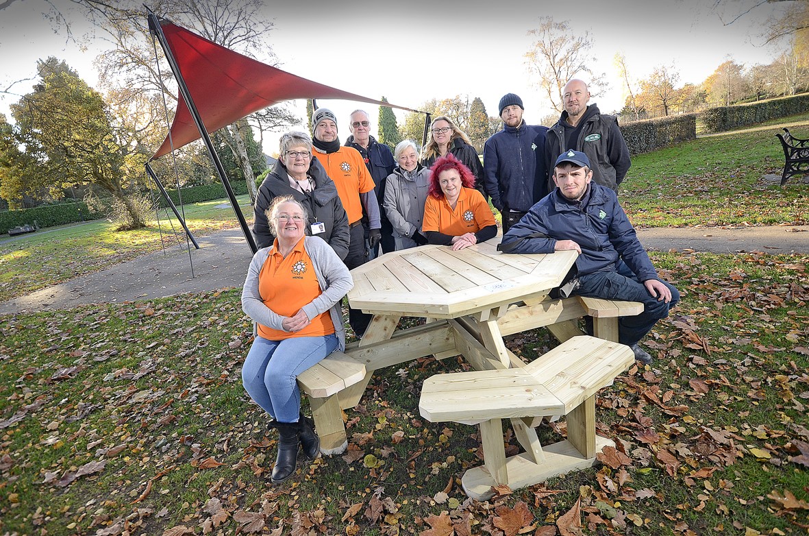 Wheelchair accessible benches installed at Shirley Park The Solihull Observer