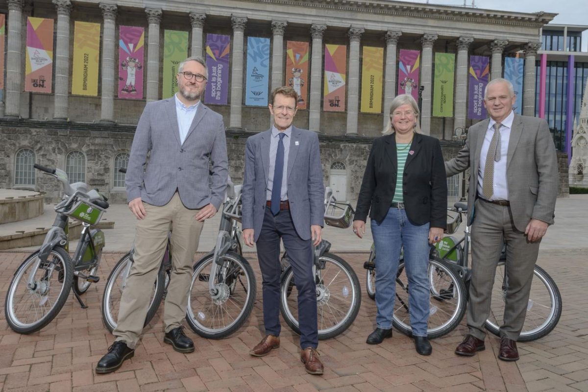 Bicycle hire company say demand doubled during Birmingham 2022 The