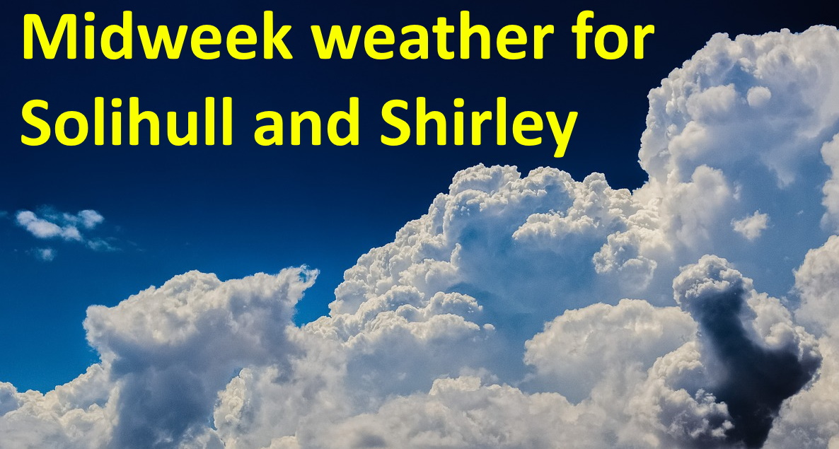 WEATHER What will it be like in Solihull and Shirley for the rest of