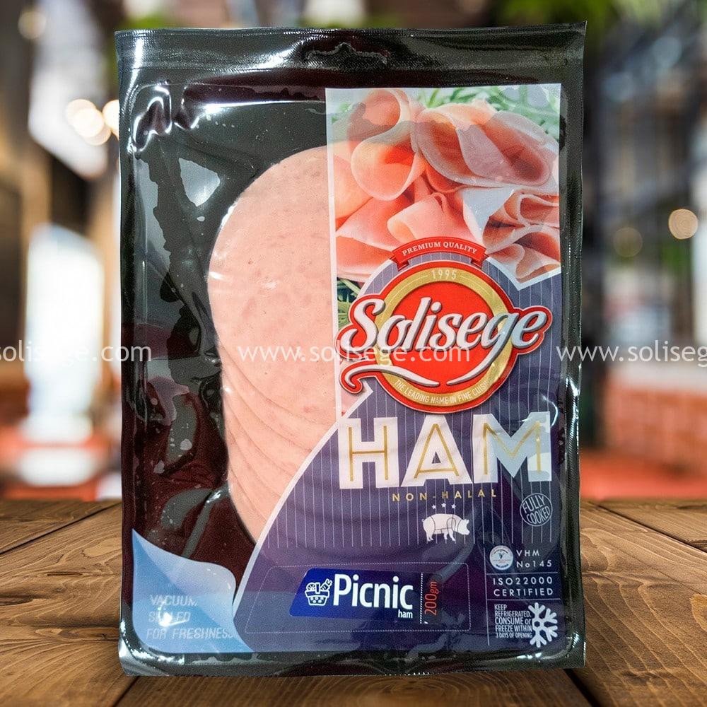 Picnic Ham 200gm Solisege The Brand You Trust