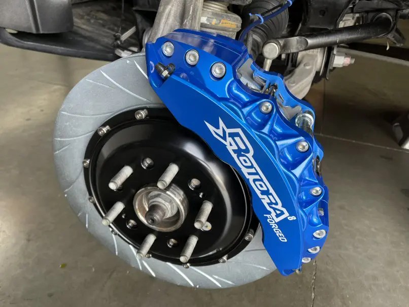 Rotora Front & Rear Street Brake Kit W/ Custom Colors (Ram TRX) For Use