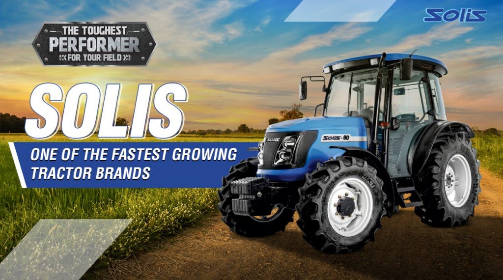 Solis One of the Fastest Growing Tractor Brand