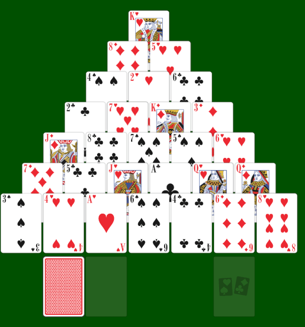 Pyramid Solitaire Play Online & 100 Free