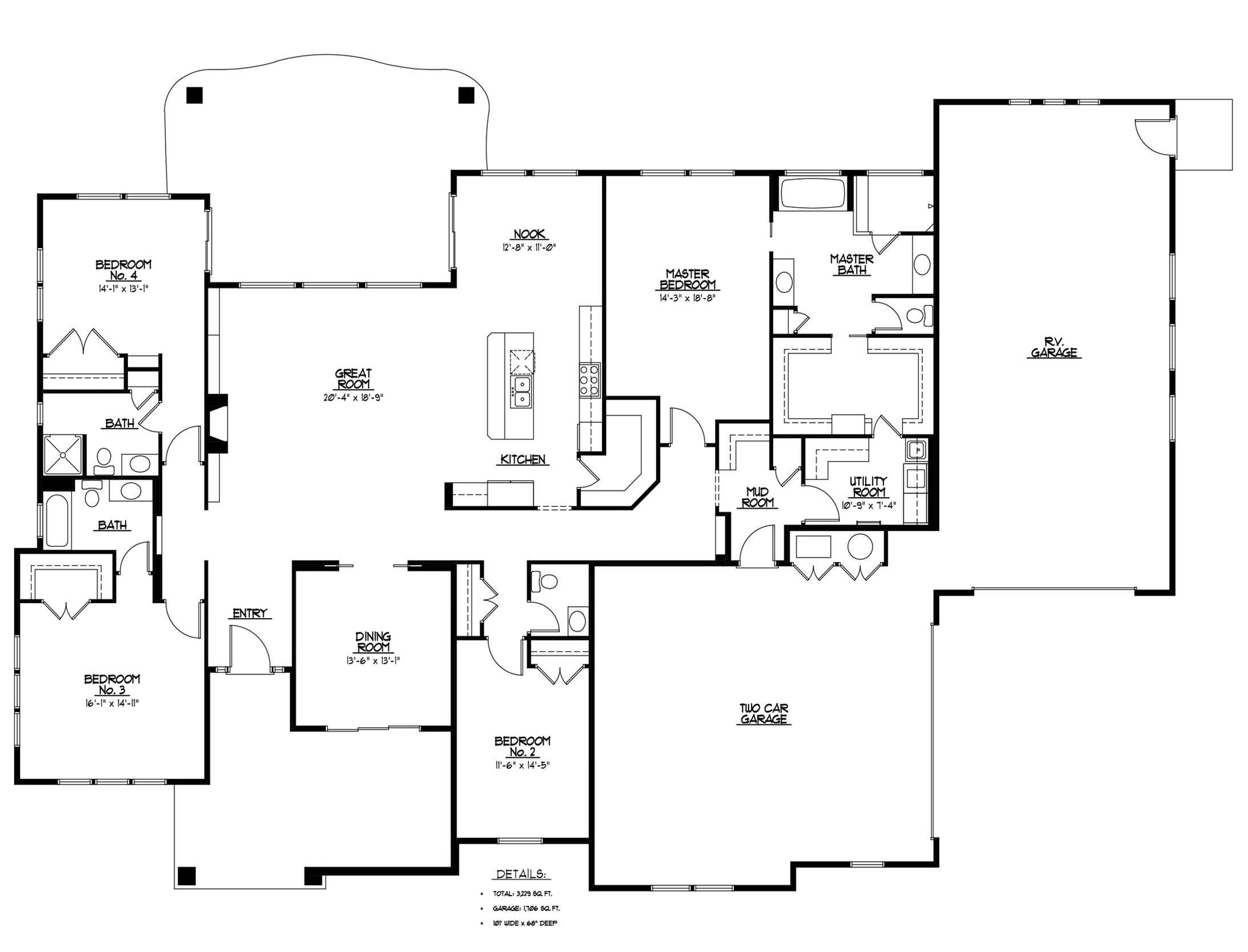 Floor Plan Details Solitude Homes Idaho Home Builder Boise, Nampa