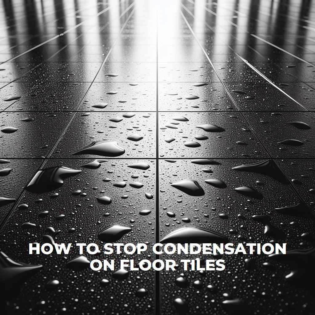 how to stop condensation on floor tiles