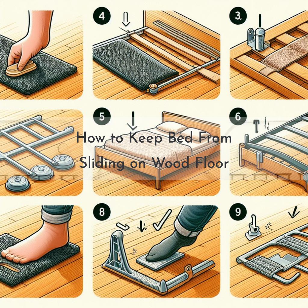 How to Keep Bed From Sliding on Wood Floor