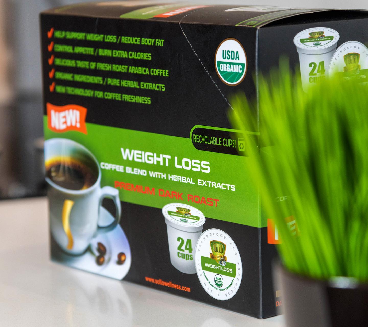 We offer green tea pods Flavours in a Variety Sollo Wellness