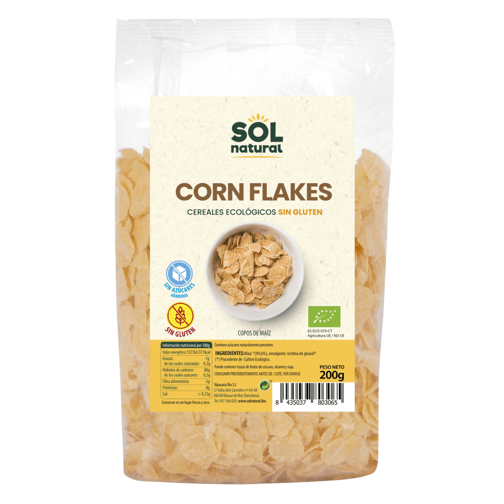 CORN FLAKES SIN GLUTEN BIO