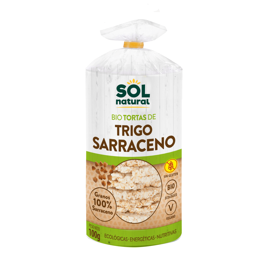 TORTAS DE TRIGO SARRACENO SIN GLUTEN BIO