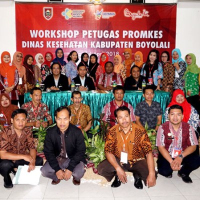 Workshop Desain Bersama Petugas Promkes Dinas Kesehatan Kabupaten Boyolali