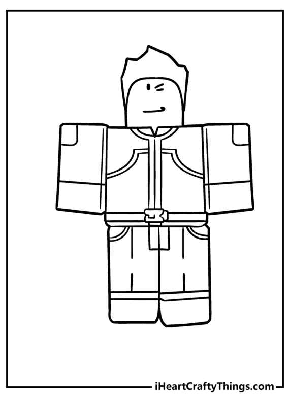 Roblox para Colorir +40 Desenhos Incríveis para Imprimir!