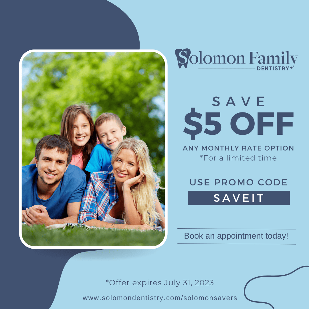 Dental Insurance Solomon Family Dentistry