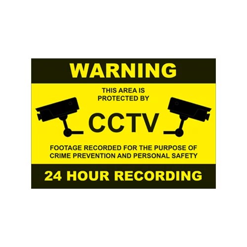 Cctv Sign