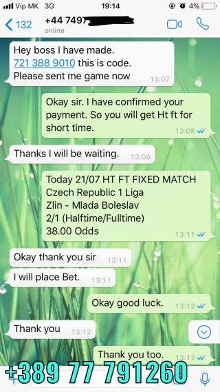 halftime fulltime fixed matches won