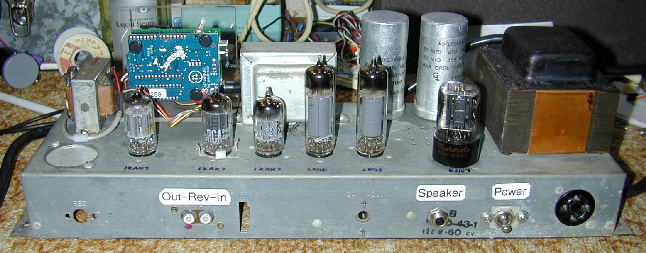 Lil' Tiger Hammond AO43 Organ to Guitar Amp Conversion