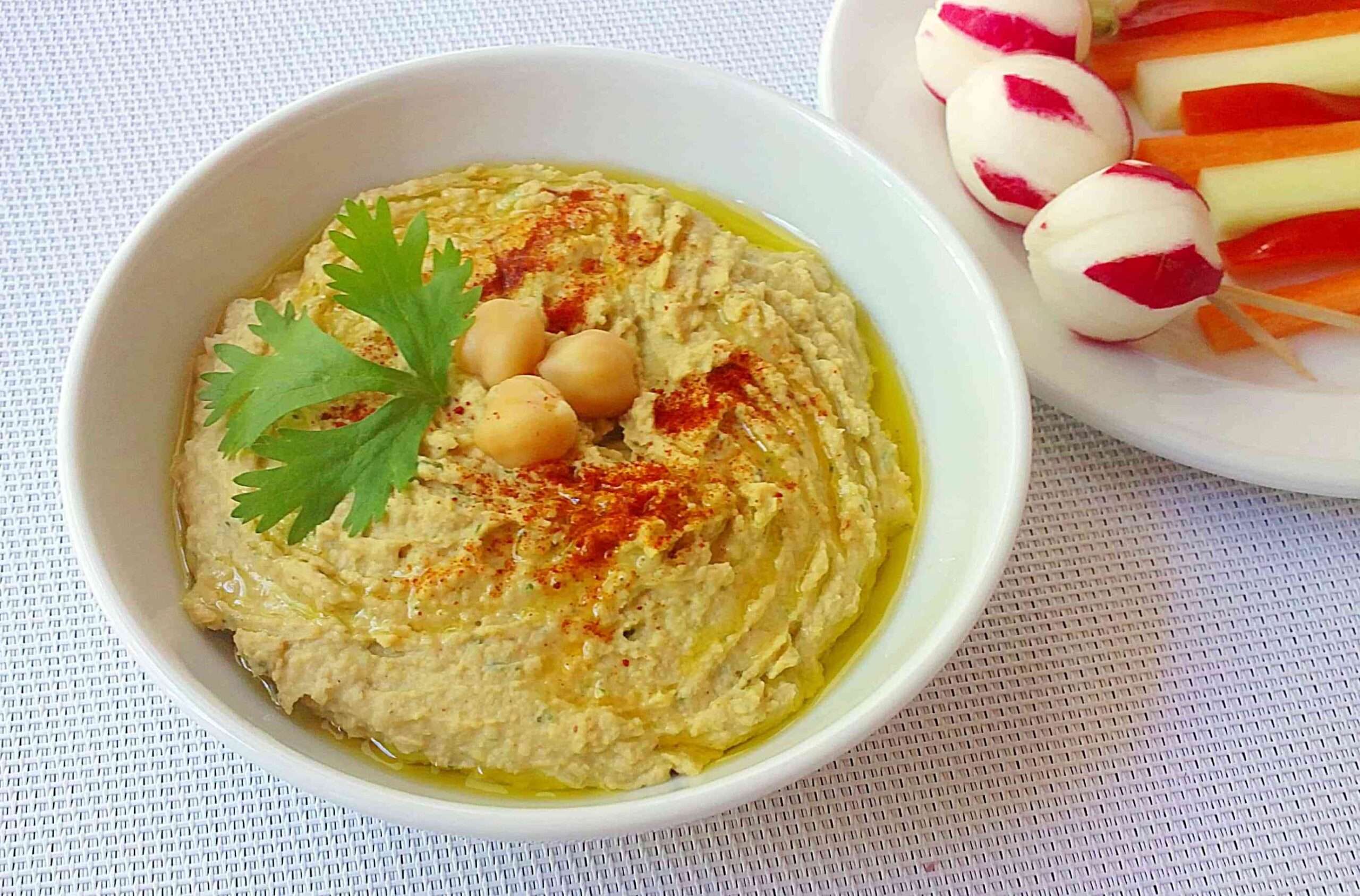 Receta de hummus o crema de garbanzos Solo Recetas, el blog de las