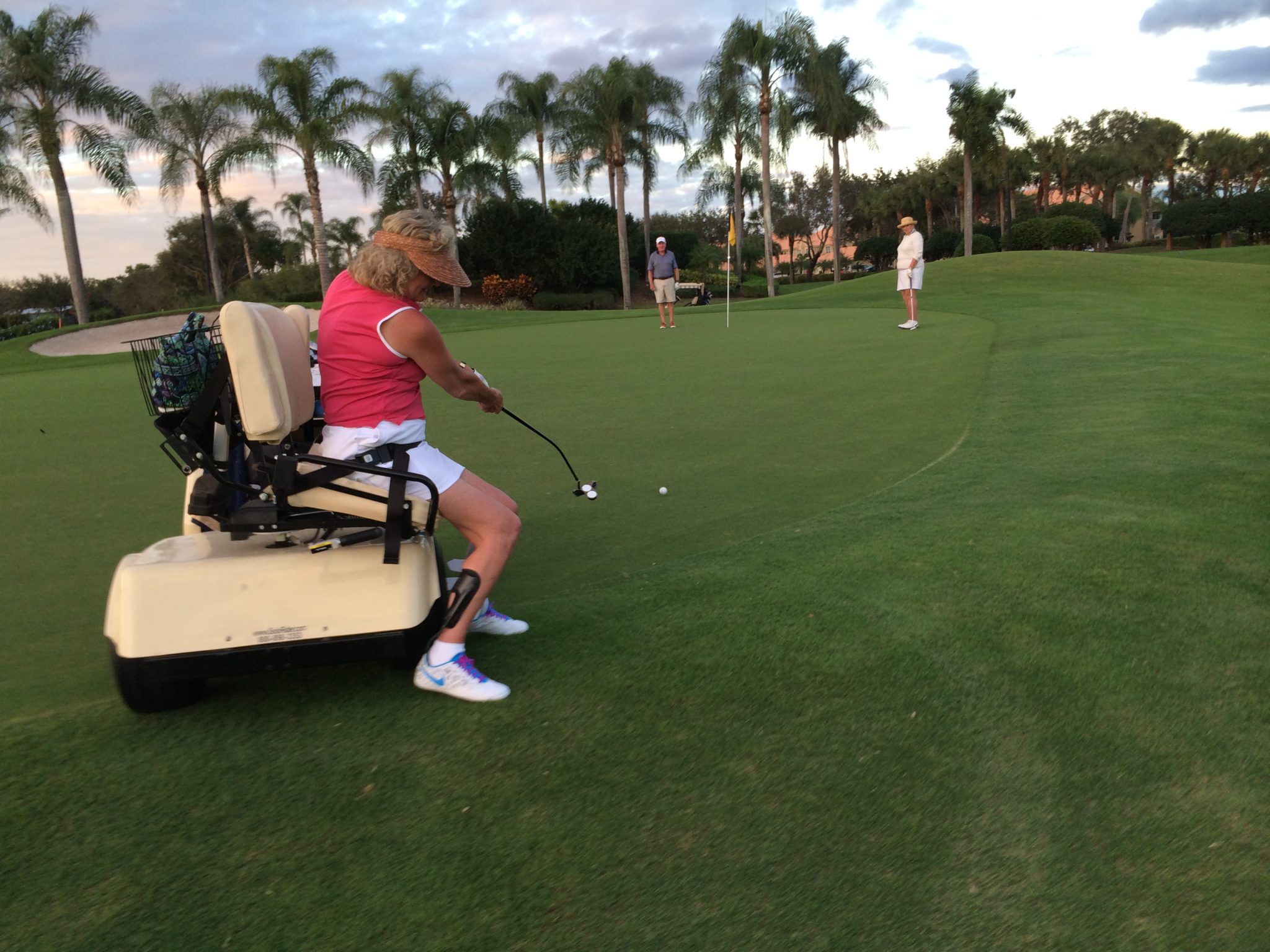 Home SoloRider The Leading Single Rider Adaptive Golf Cart for People with Disablities