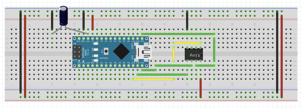Program ATtiny85 with Arduino Nano | Hao’s Blog