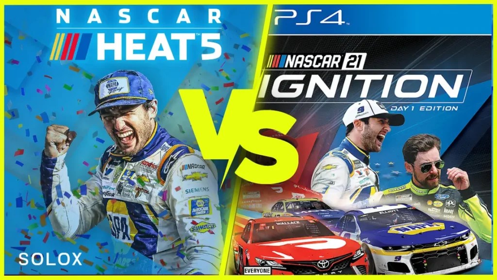 Nascar Heat 5 vs Nascar 21 Ignition What's Better?