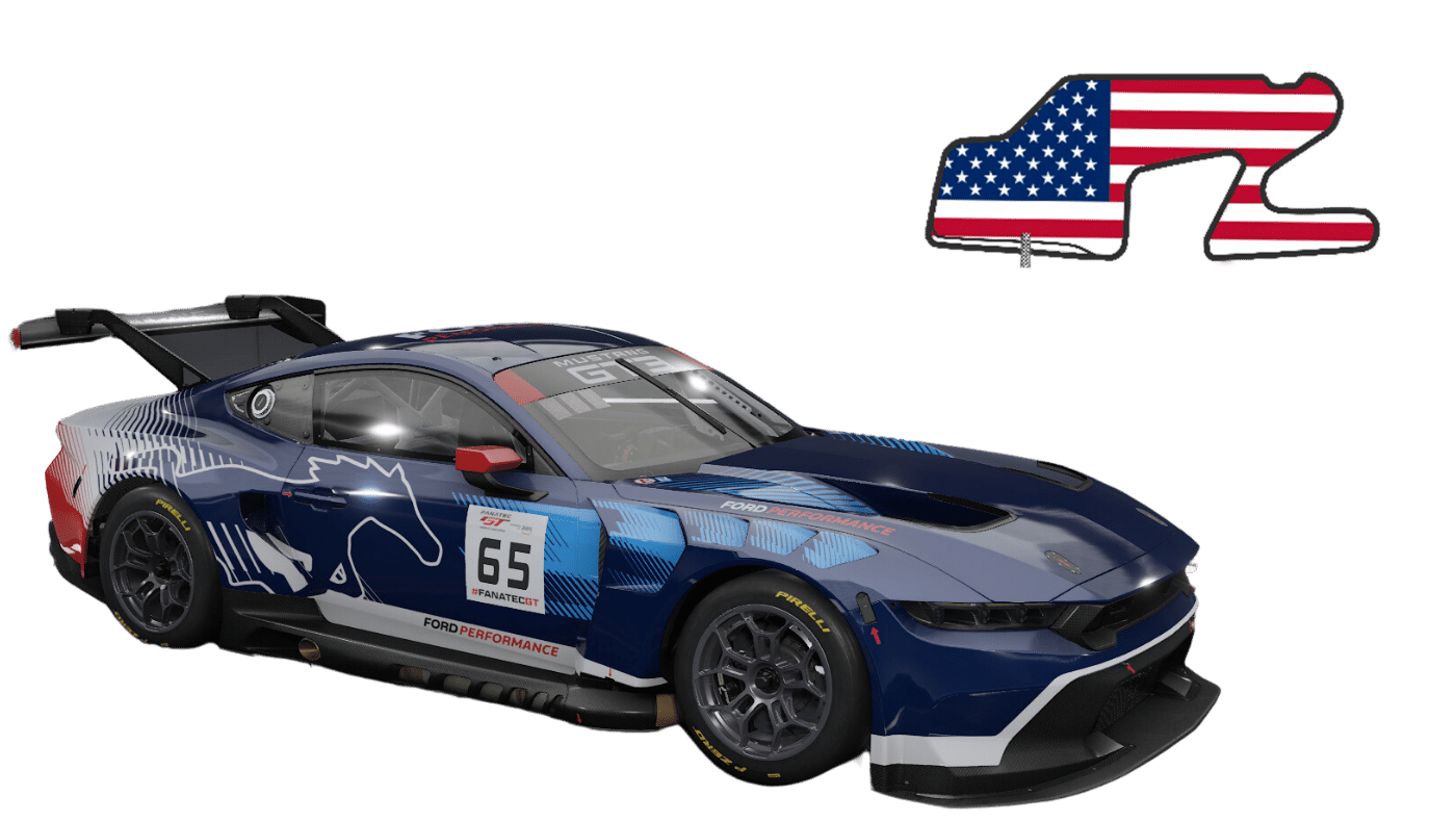 Ford Mustang GT3 Watkins Glen ACC Setup