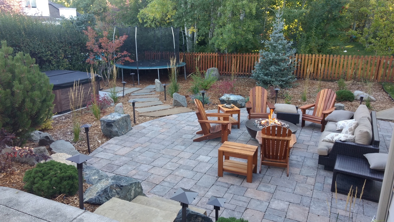Patio Landscape Design Bozeman, Montana Solstice Landscape