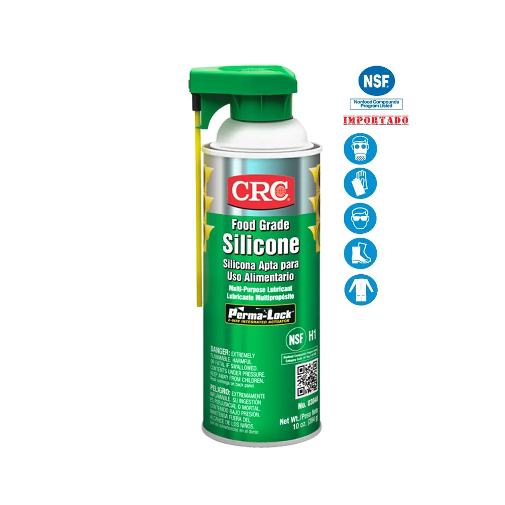 Silicona lubricante Grado NSF H1 Alimenticio CRC® Food Grade Silicone